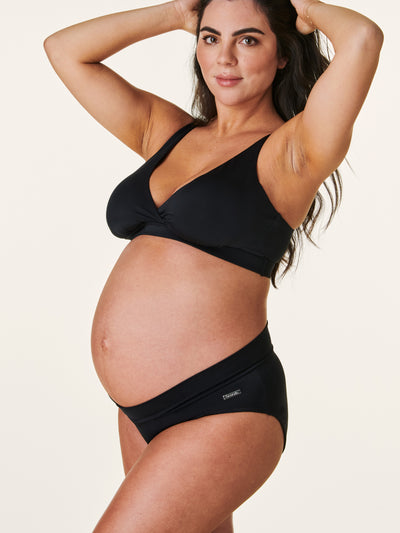 NEW! Crossover Maternity & Nursing Swim Top