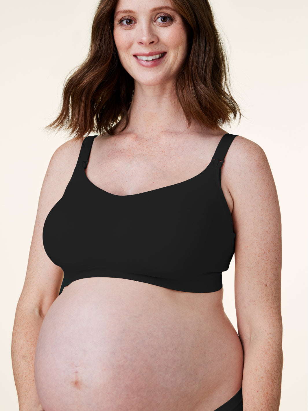 BRAVADO! DESIGNS Women's Nursing Bra for Breastfeeding, Intrigue Balconette  Supportive Seamless Wirefree Maternity Bra, Pearl, Small : :  Clothing, Shoes & Accessories