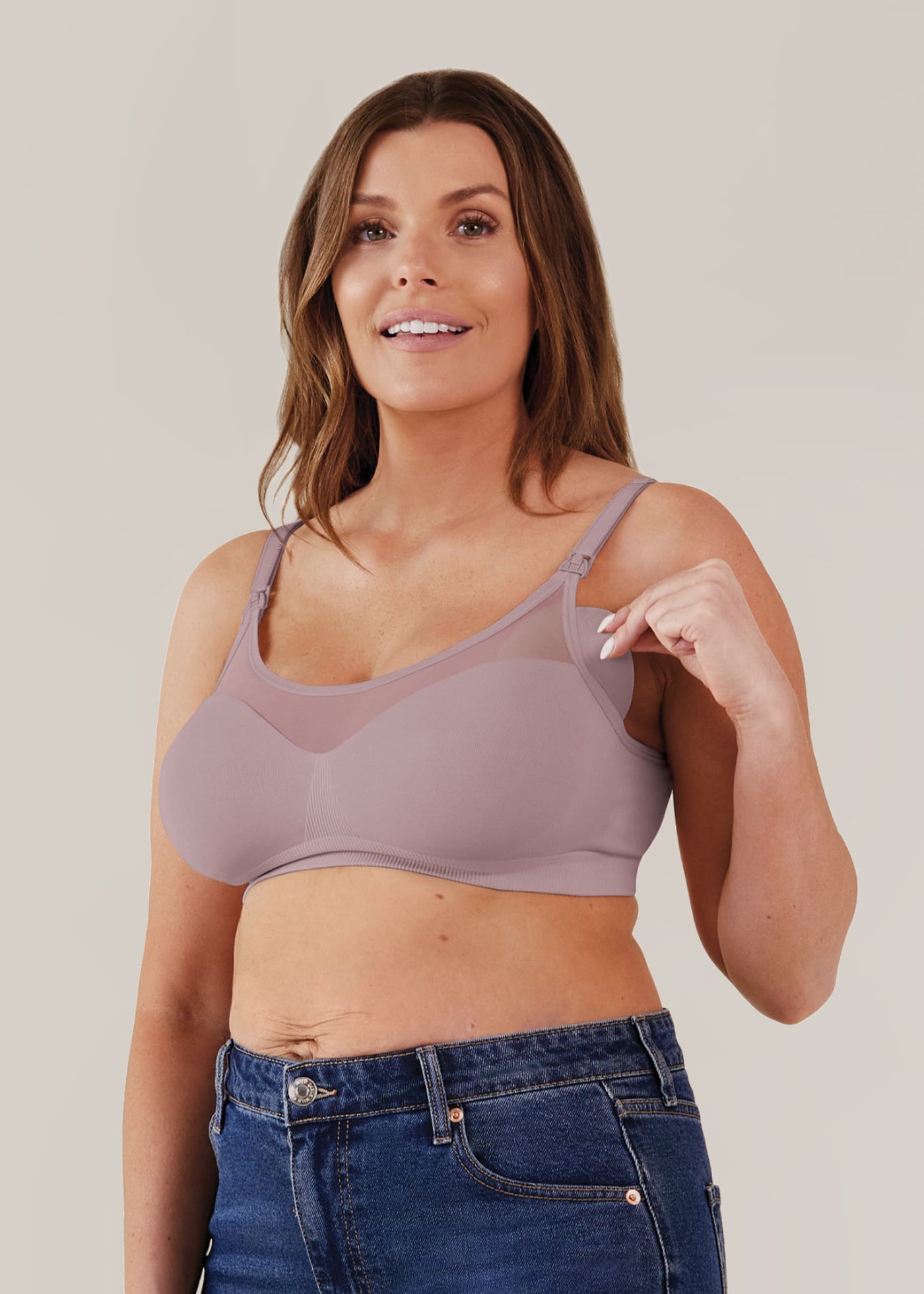 Body Silk Seamless Sheer Nursing Bra